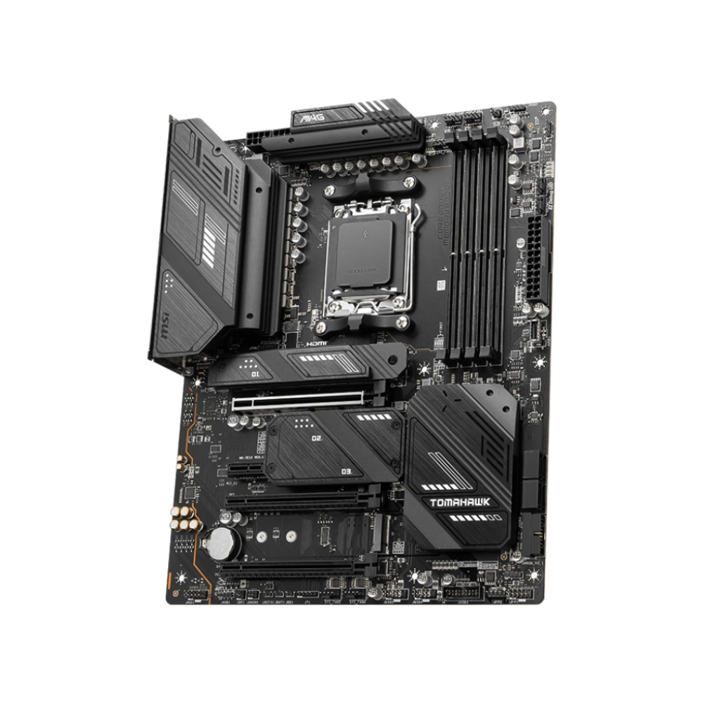 MSI Motherboard MAG X670E Tomahawk WIFI DDR5 For AMD view 3